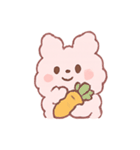 ふわもこウサギのぷにぷに日常（個別スタンプ：11）