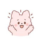 ふわもこウサギのぷにぷに日常（個別スタンプ：16）