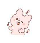 ふわもこウサギのぷにぷに日常（個別スタンプ：17）