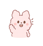 ふわもこウサギのぷにぷに日常（個別スタンプ：18）