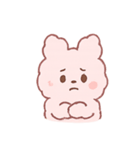 ふわもこウサギのぷにぷに日常（個別スタンプ：19）