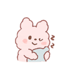 ふわもこウサギのぷにぷに日常（個別スタンプ：21）