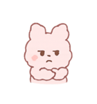 ふわもこウサギのぷにぷに日常（個別スタンプ：22）