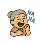 怒らせるな！暴走おばあちゃん（個別スタンプ：18）