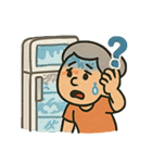 怒らせるな！暴走おばあちゃん（個別スタンプ：32）