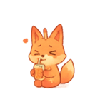 ジュースぎつねフォクシー（個別スタンプ：8）
