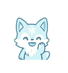 雪華キツネFrosty（個別スタンプ：11）