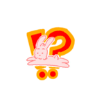 そらとぶうさぎ（個別スタンプ：3）