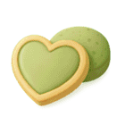 Girly Cafe - Green ver.（個別スタンプ：25）