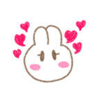 ゆるゆるうさぎ◎（個別スタンプ：3）