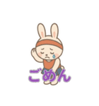 ラクロス女子のかわいい日常（個別スタンプ：4）