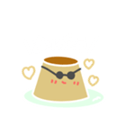 おれプリン「ぷりすけの日常」（個別スタンプ：1）
