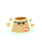 おれプリン「ぷりすけの日常」（個別スタンプ：6）