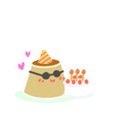 おれプリン「ぷりすけの日常」（個別スタンプ：21）