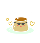 おれプリン「ぷりすけの日常」（個別スタンプ：36）