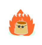 おれプリン「ぷりすけの日常」（個別スタンプ：38）