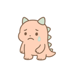 ゆるモン！ピンク恐竜の毎日スタンプ（個別スタンプ：6）