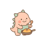 ゆるモン！ピンク恐竜の毎日スタンプ（個別スタンプ：26）