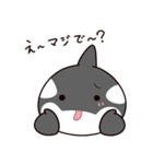 シャチのしゃっちー リアクション（個別スタンプ：7）