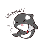 シャチのしゃっちー リアクション（個別スタンプ：15）