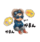 かわキュン女の子スタンプ❷（個別スタンプ：3）