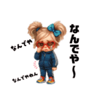 かわキュン女の子スタンプ❷（個別スタンプ：6）