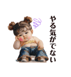 かわキュン女の子スタンプ❷（個別スタンプ：13）