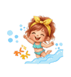 かわキュン女の子スタンプ❷（個別スタンプ：21）