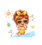 かわキュン女の子スタンプ❷（個別スタンプ：26）