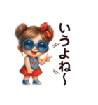 かわキュン女の子スタンプ❷（個別スタンプ：28）