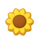 Girly Cafe - Yellow ver.（個別スタンプ：3）