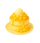 Girly Cafe - Yellow ver.（個別スタンプ：14）
