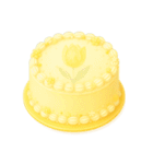 Girly Cafe - Yellow ver.（個別スタンプ：18）