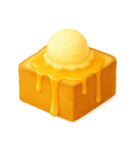 Girly Cafe - Yellow ver.（個別スタンプ：38）