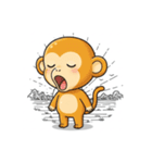なつとサルのものがたり（個別スタンプ：2）