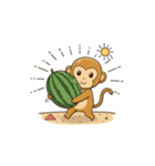 なつとサルのものがたり（個別スタンプ：11）
