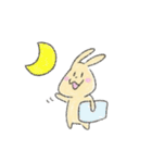 うさぎリアクションスタンプ（個別スタンプ：8）