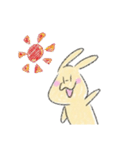 うさぎリアクションスタンプ（個別スタンプ：9）