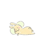 うさぎリアクションスタンプ（個別スタンプ：10）