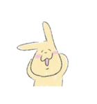 うさぎリアクションスタンプ（個別スタンプ：14）