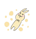 うさぎリアクションスタンプ（個別スタンプ：15）