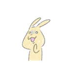 うさぎリアクションスタンプ（個別スタンプ：18）
