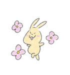 うさぎリアクションスタンプ（個別スタンプ：19）