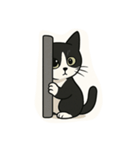 うちのネコむーちゃん（個別スタンプ：4）