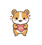 ハムころちゃん（個別スタンプ：7）