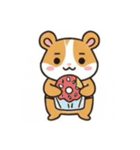 ハムころちゃん（個別スタンプ：17）