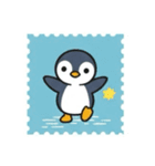 ぺんぽこ（飛びたいペンギン）（個別スタンプ：2）