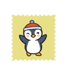 ぺんぽこ（飛びたいペンギン）（個別スタンプ：5）