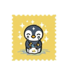 ぺんぽこ（飛びたいペンギン）（個別スタンプ：7）