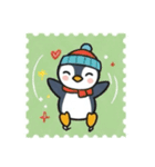 ぺんぽこ（飛びたいペンギン）（個別スタンプ：8）